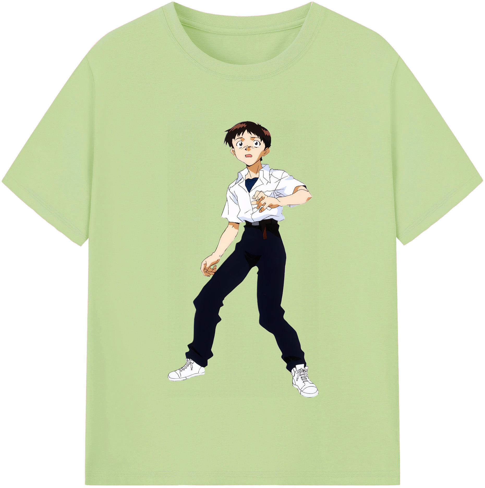 （画像用） EVA 新世紀エヴァンゲリオン 綿100％半袖Tシャツ（フロントプリント）